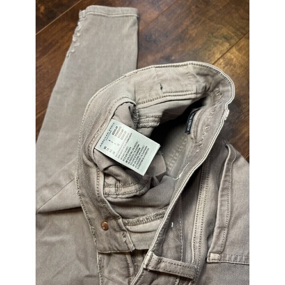 American Eagle Womens Distressed Stretch Jegging Sz 6 - Picture 4 of 8